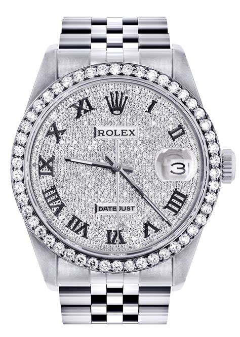 diamond rolex watch face|Rolex full diamond watch price.